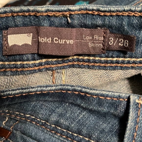 Levi’s Bold Curve Low Rise Skinny Denim Jeans - Picture 11 of 11